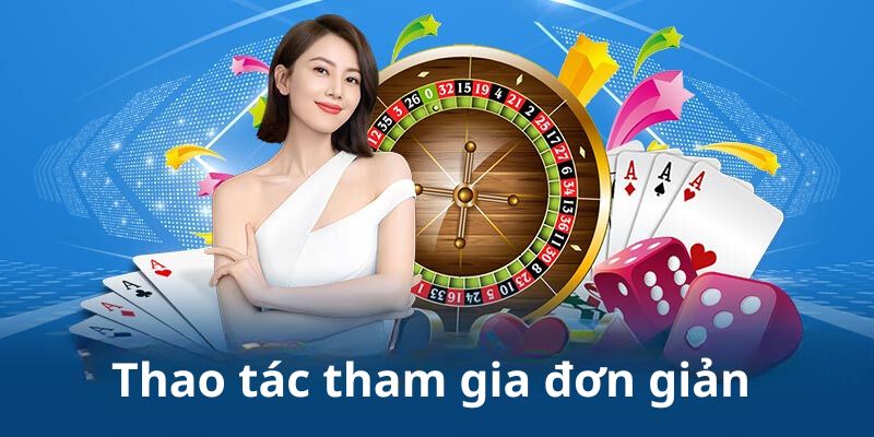 Chỉ với thao tác đơn giản bạn được trải nghiệm trò chơi 